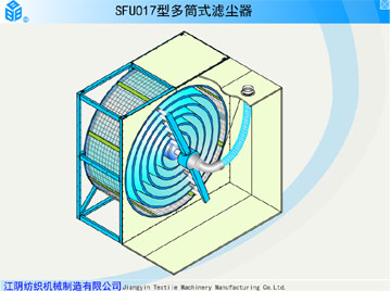 SFU017型多筒式滤尘器